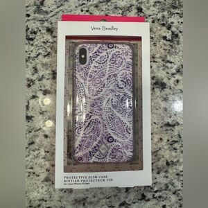 Vera Bradley Lavender Paisley iPhone XS Max Case